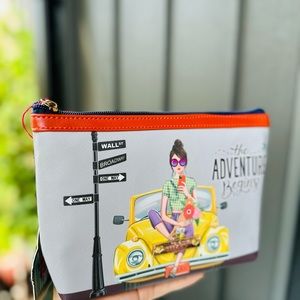 Nikky By Nicole Lee -Large Cosmetic Pouch -